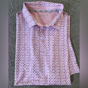 Walter Hagen Pink Golf Polo